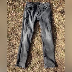 BlankNYC Black High Rise Straight Jeans Wooster City Streets size 31